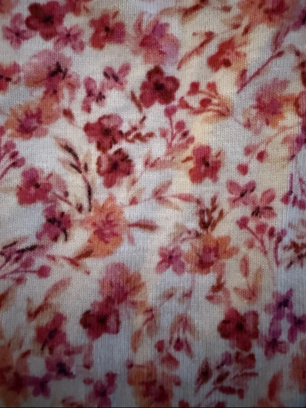 OLD NAVY Baby Girl Long Sleeve Pink Floral Snap 1 Pc. Bodysuit 18-24 Months